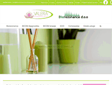 Tablet Screenshot of biorezonanca-homeopatija.com